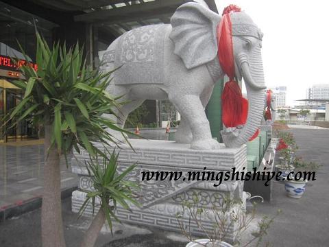 荊門(mén)石雕大象廠家